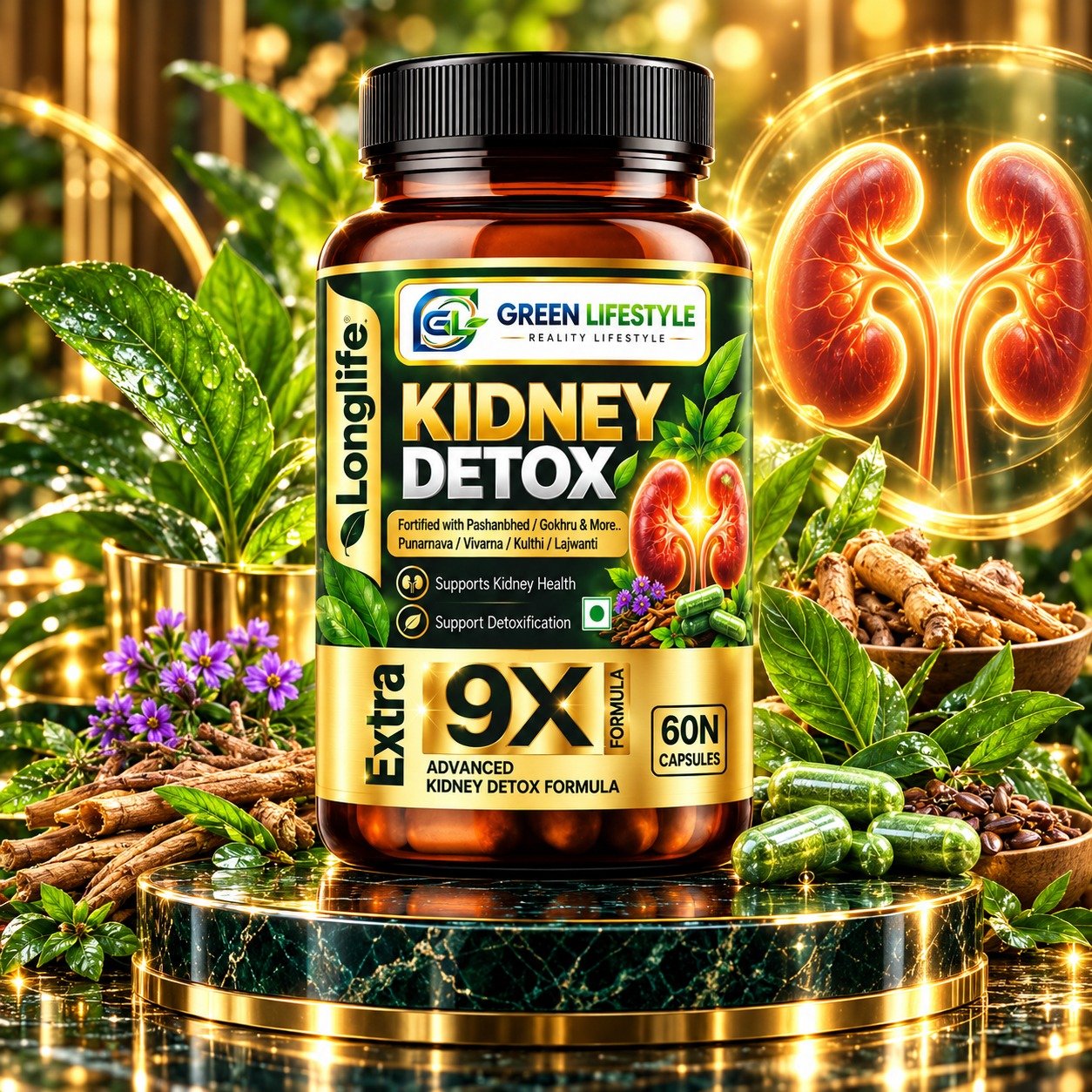 KIDNY DETOX 9X- 60N