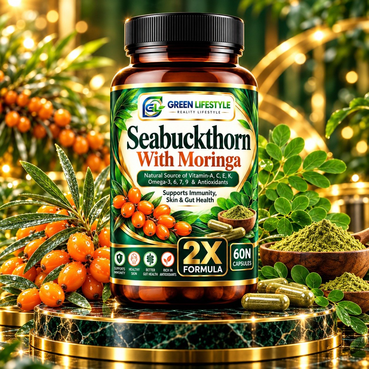 SEA BUCKTHORN 2X- 60N
