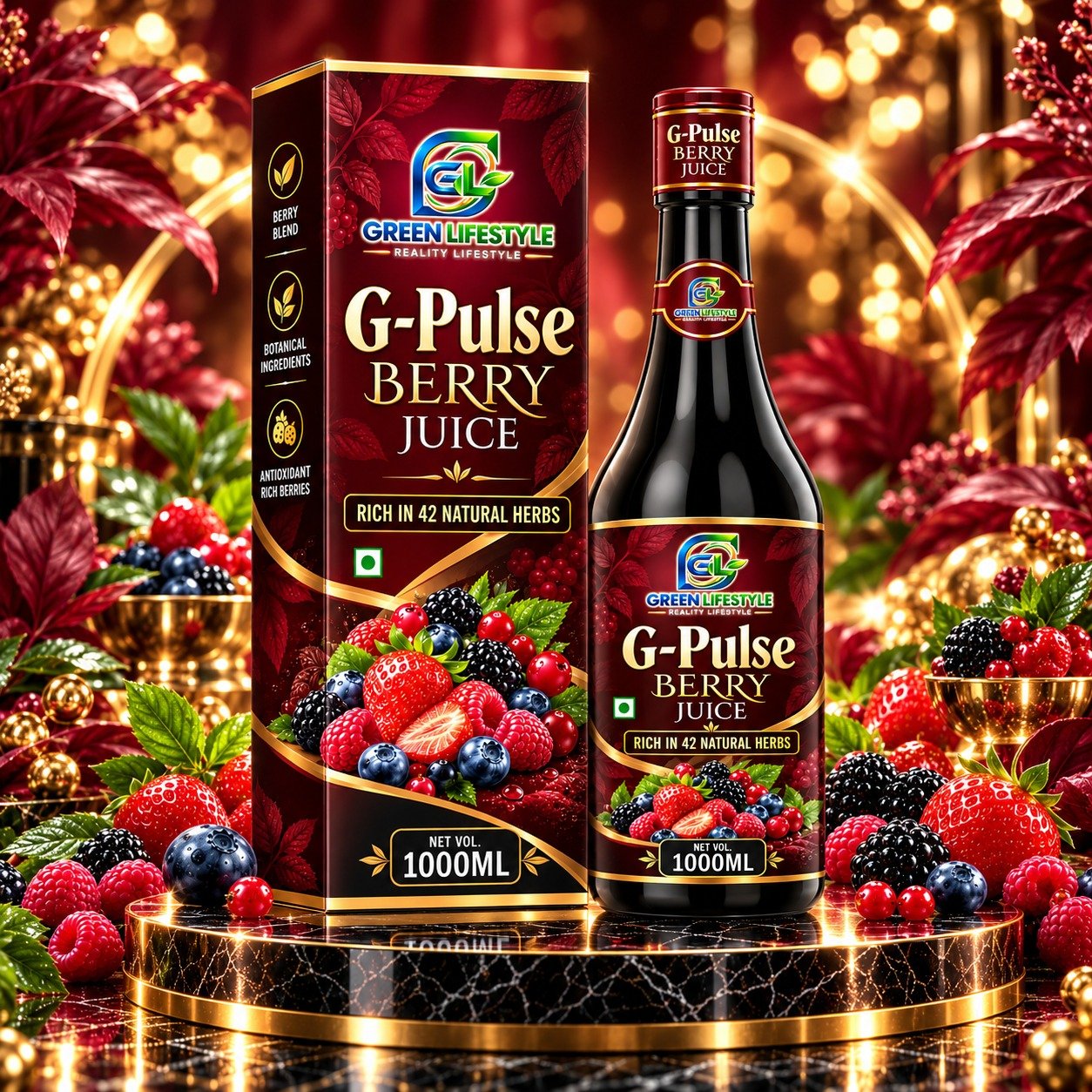 G - PULSE BERRY 42X - 1000ML