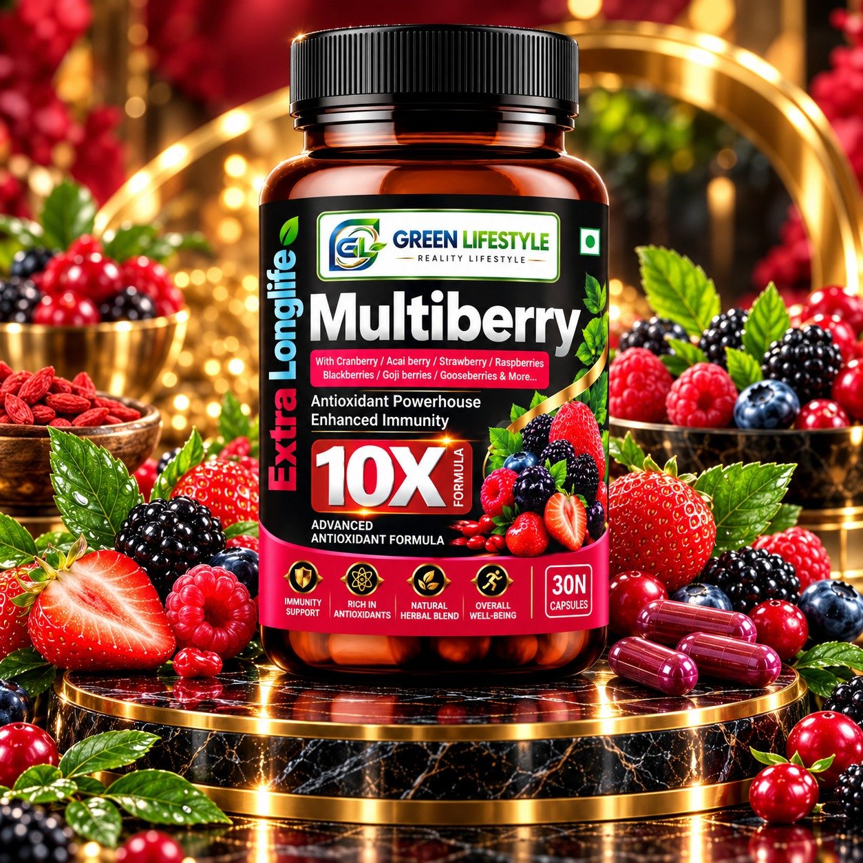 MULTI BERRY 10X - 30N