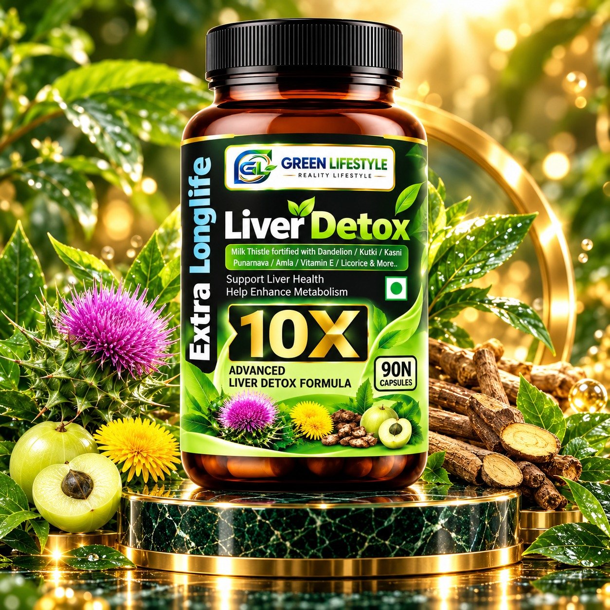 LIVER DETOX 10X- 90N