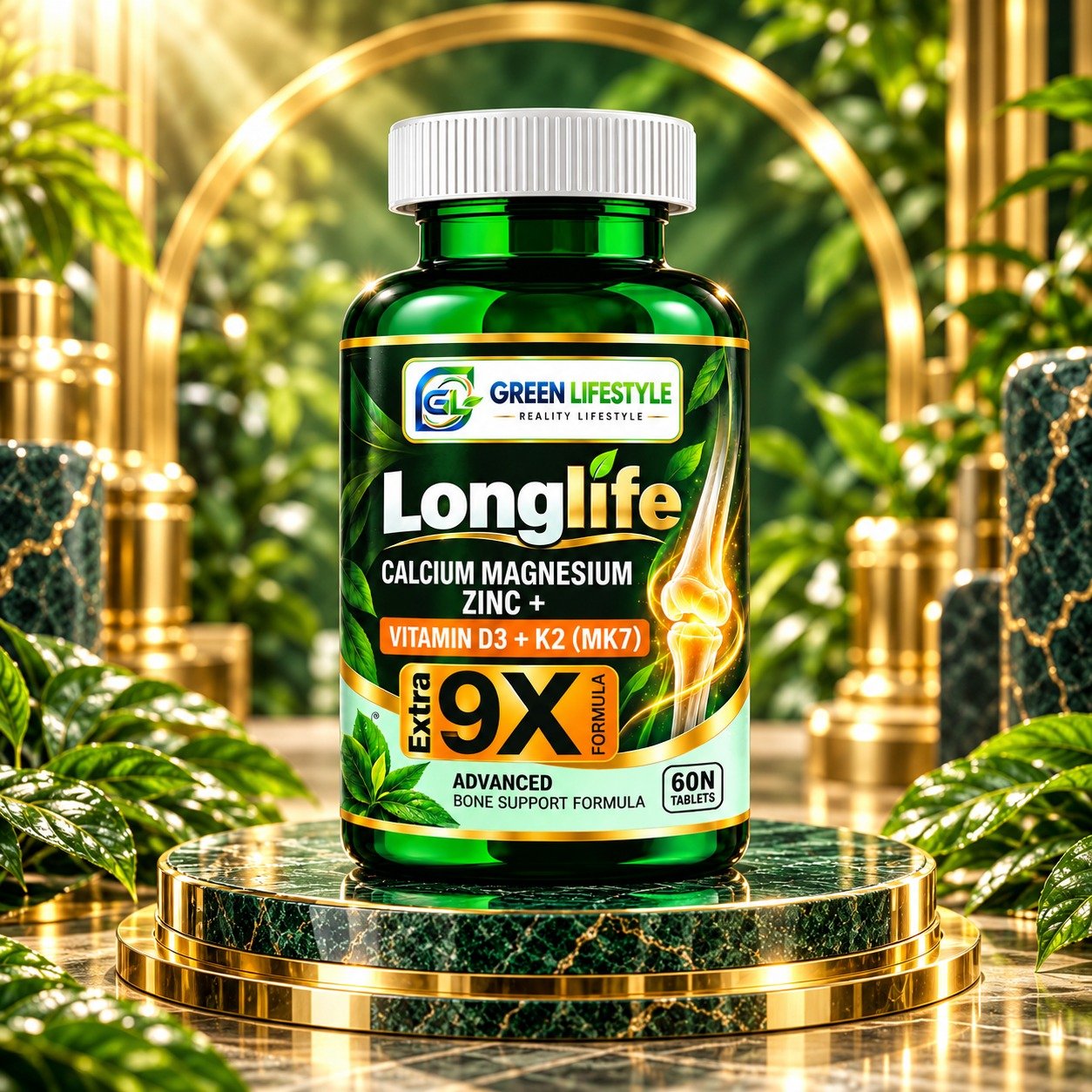 CALCIUM MAGNESIUM ZINC + 9X - 60N