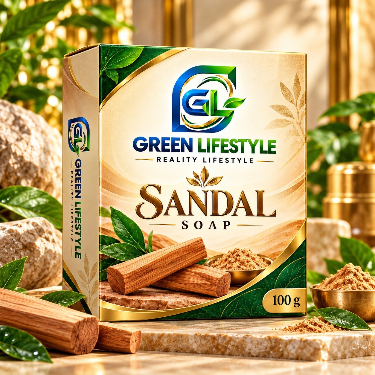 SANDAL SOAP - 100 GM