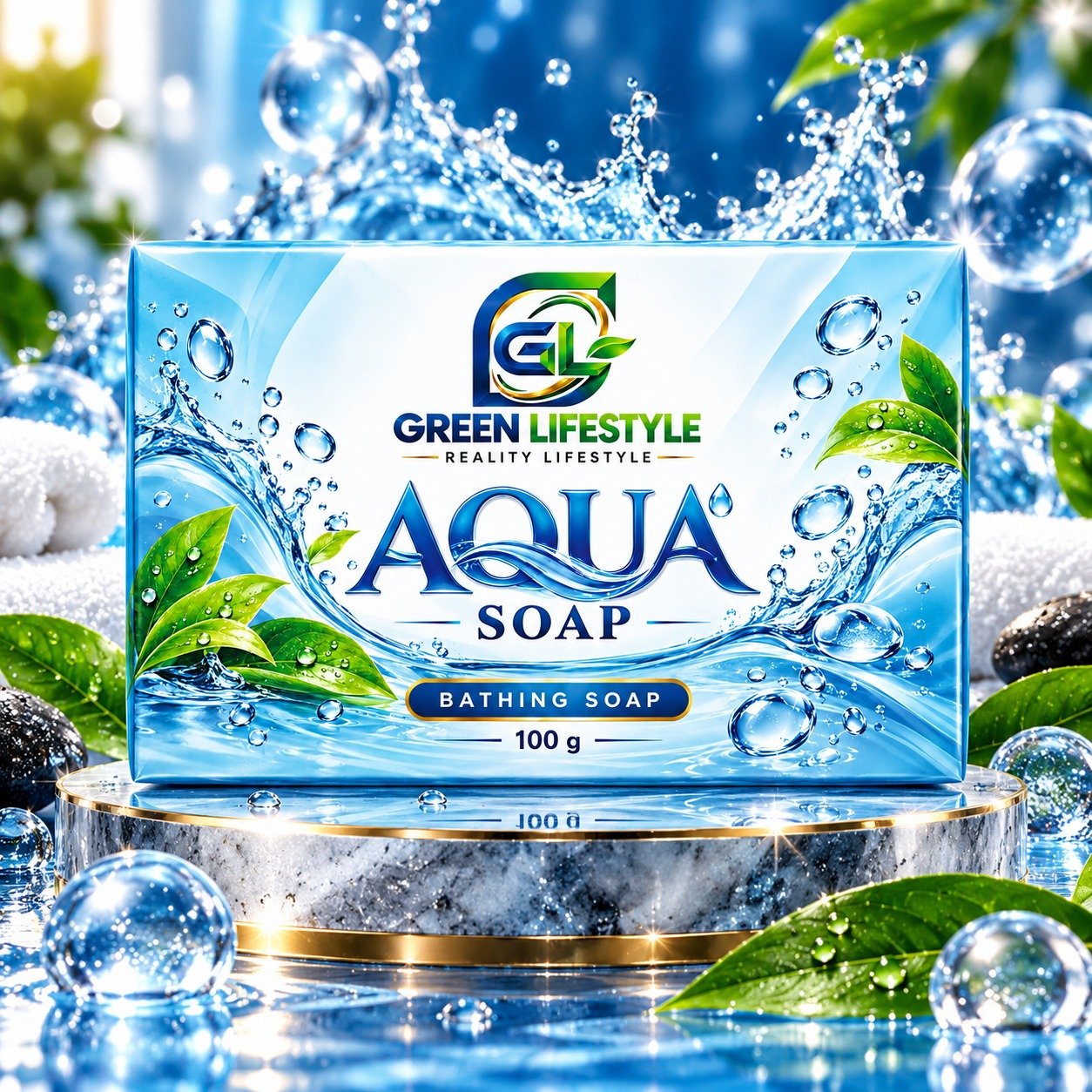 AQUA SOAP - 100 GM