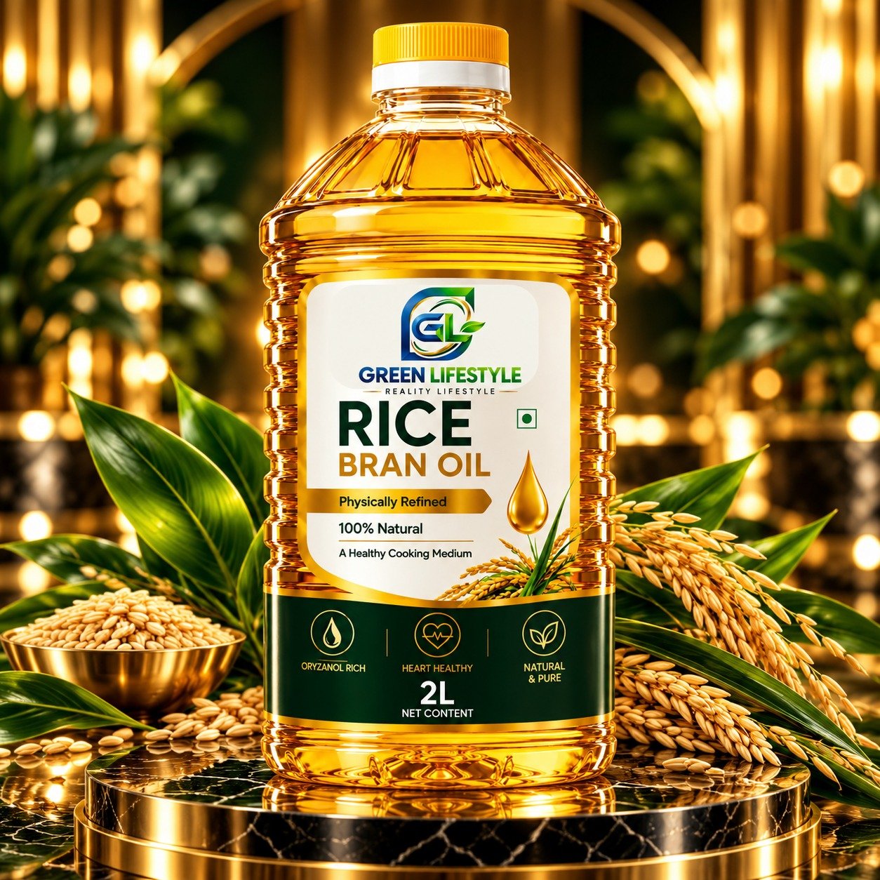 RICE BRAN OIL - 2000ML