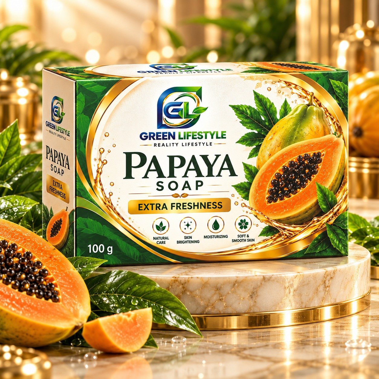 PAPAYA SOAP - 100 GRAM